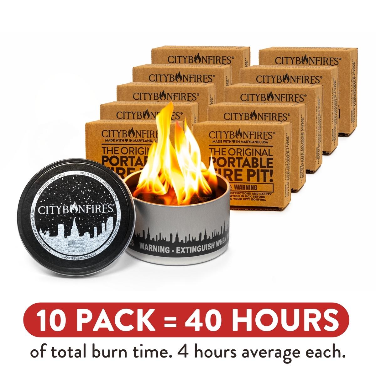 City Bonfire - 10 Pack City Bonfires