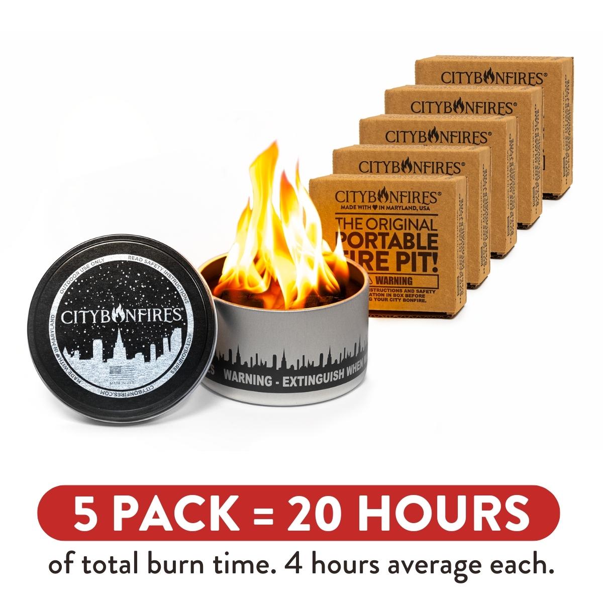 City Bonfire - 5 Pack City Bonfires