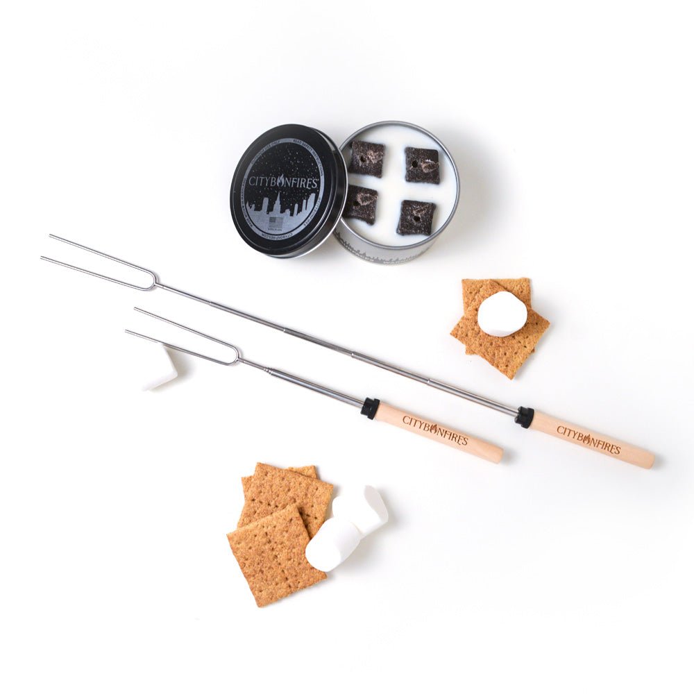 S’mores Sticks and Bag – 4 Pack City Bonfires