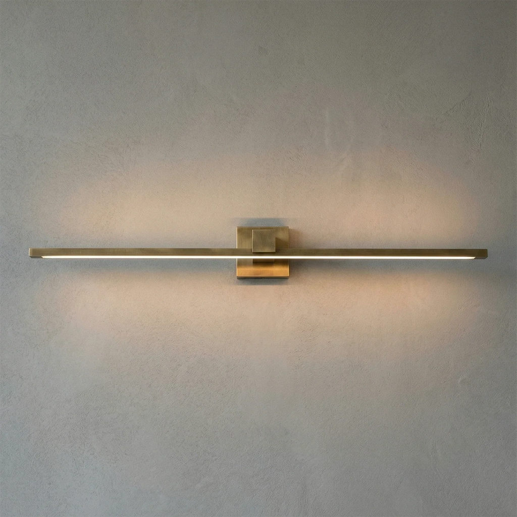 Corinth Brass Picture Light Wall Sconce
