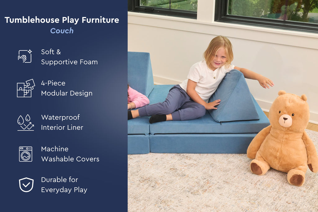 TumbleHouse Play Couch Moon Pod