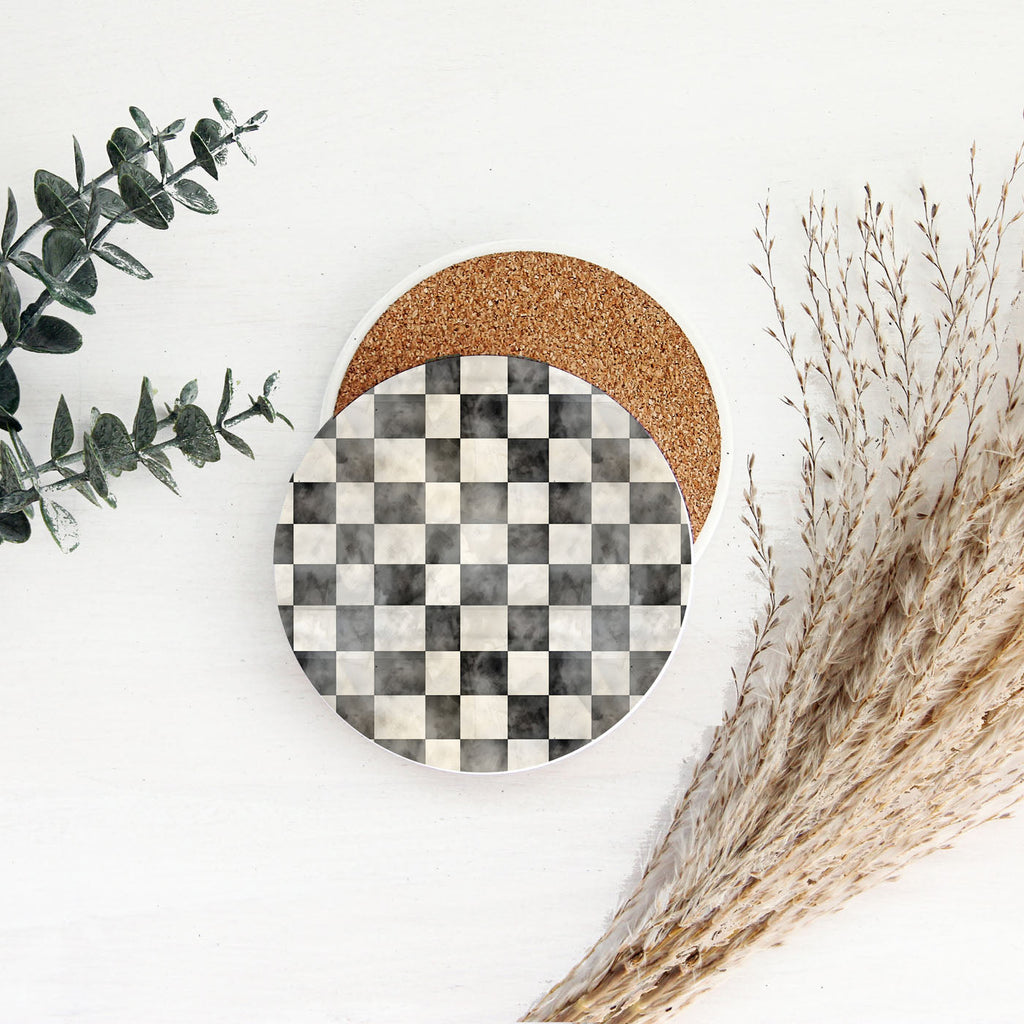 Courtly Check Coasters Gia Roma