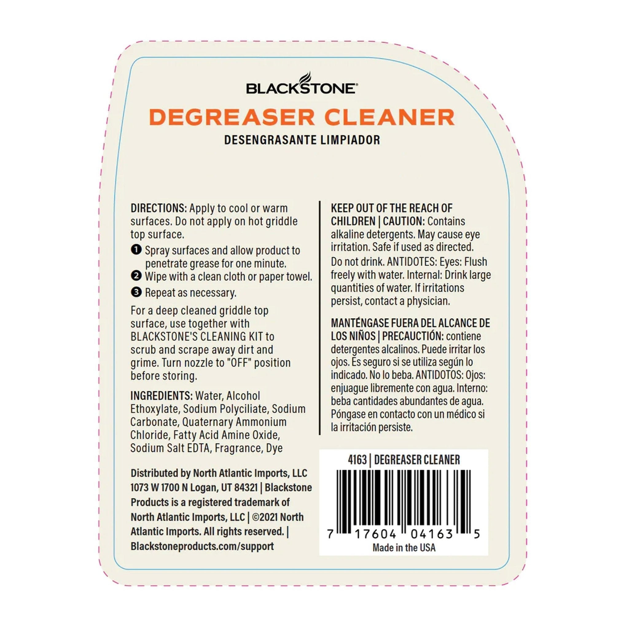 Degreaser Cleaner Blackstone Products (B2B)