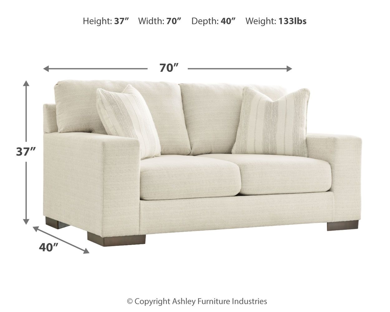 Maggie - Loveseat Unique Piece Furniture