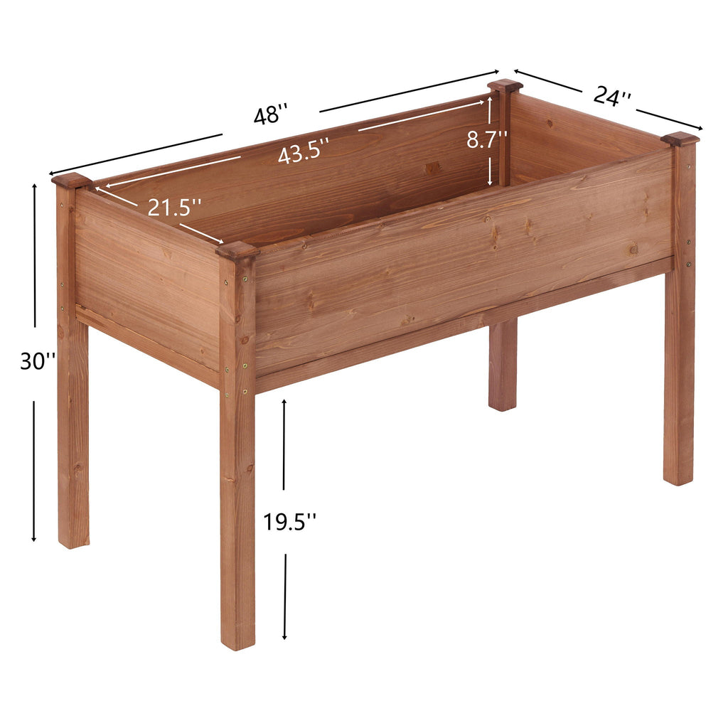 Elevated Raised Garden Bed For Outdoor Unique Piece Furniture