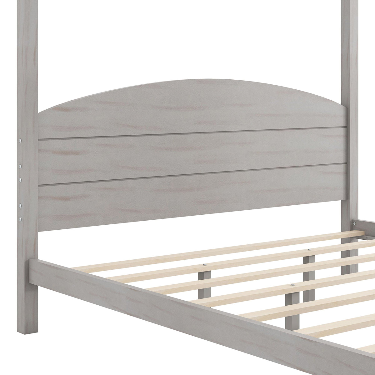 anopy Platform Bed With Headboard And Support Legs Unique Piece Furniture