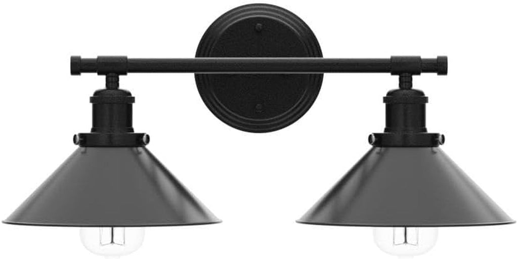 2-3 Matte Black Wall Sconce Farmhouse Decor