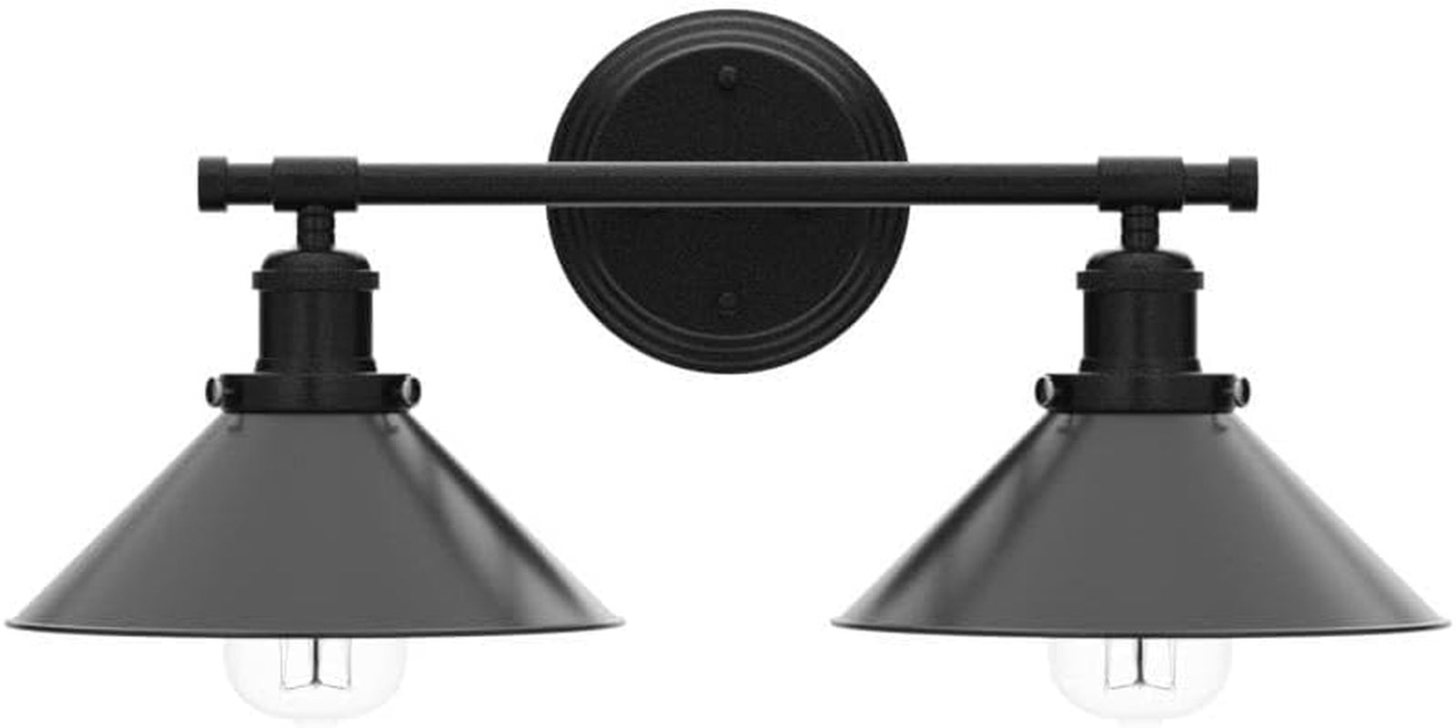 2-3 Matte Black Wall Sconce Farmhouse Decor