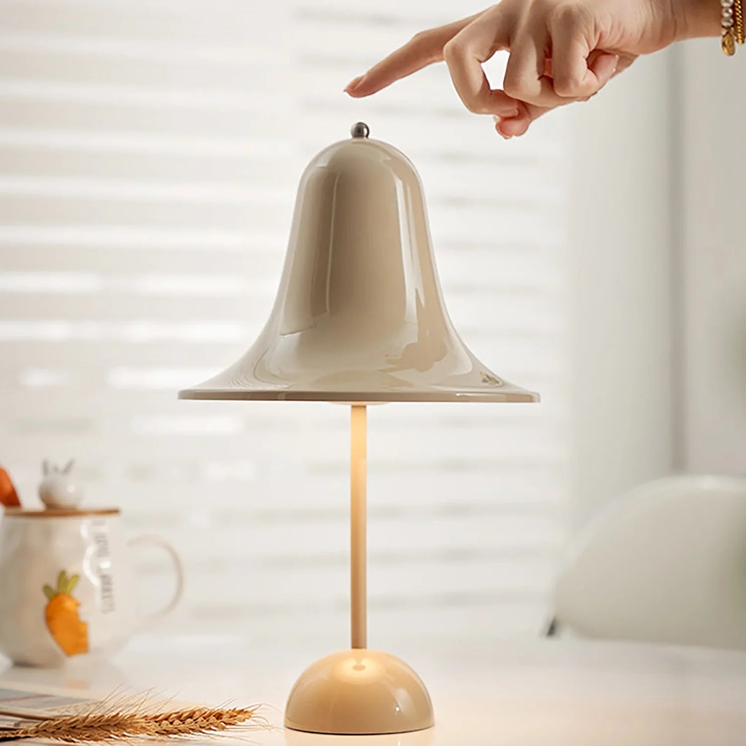 Danish "Bell" Portable Table Lamp