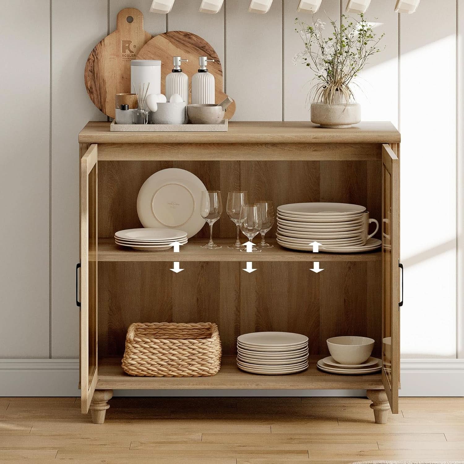Distressed Oak Farmhouse Executive Desk With Glass ShipItFurniture