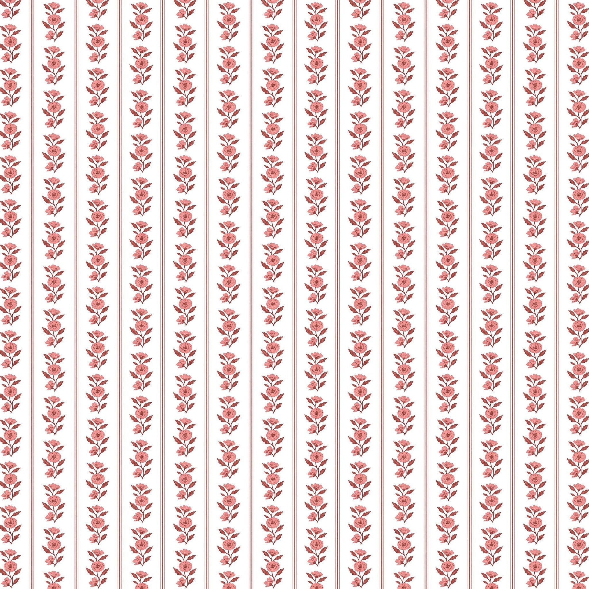 Sweet Josie Stripe (Small) Wallpaper WALL BLUSH