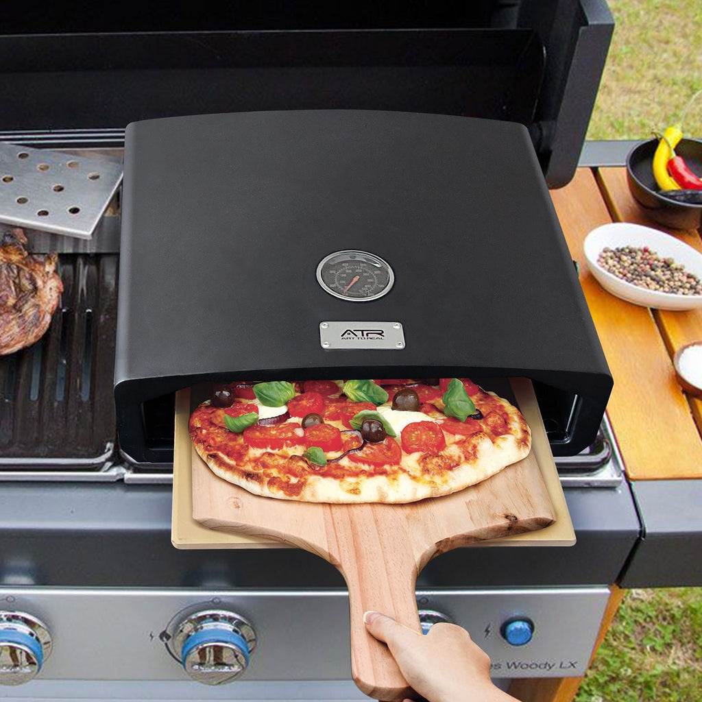 Portable Outdoor Pizza Oven – Gas Stove Top with Stone Included Mercantile Mountain