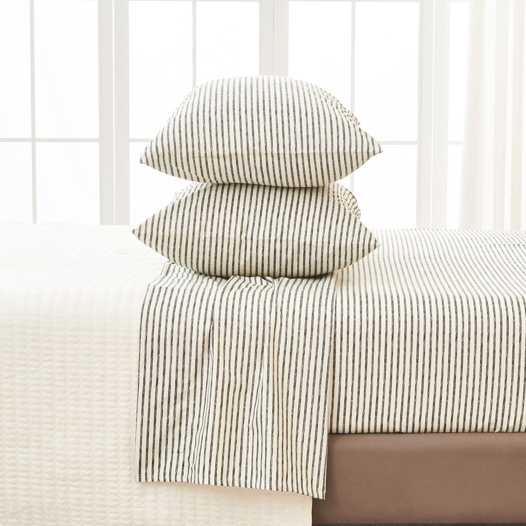 Striped Sheet Set - Evette Collection Great Bay Home