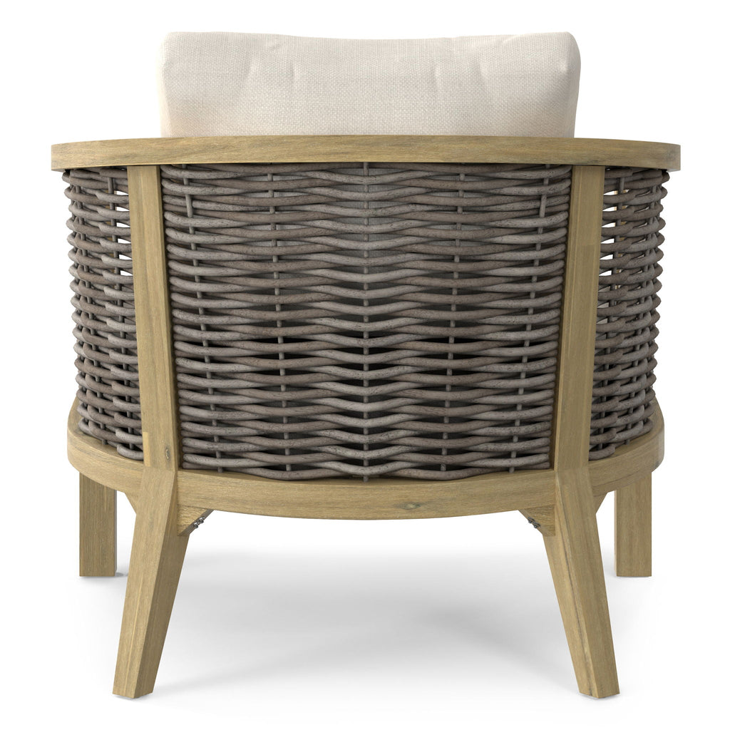 Parkside - Outdoor Conversation Chair (Set of 2) - Natural Unique Piece Furniture
