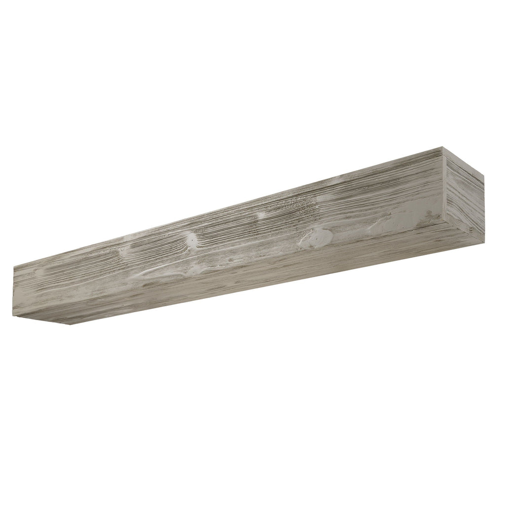Rustic Wood Fireplace Mantel, Wall-Mounted & Floating Shelf For Home Decor Unique Piece Furniture
