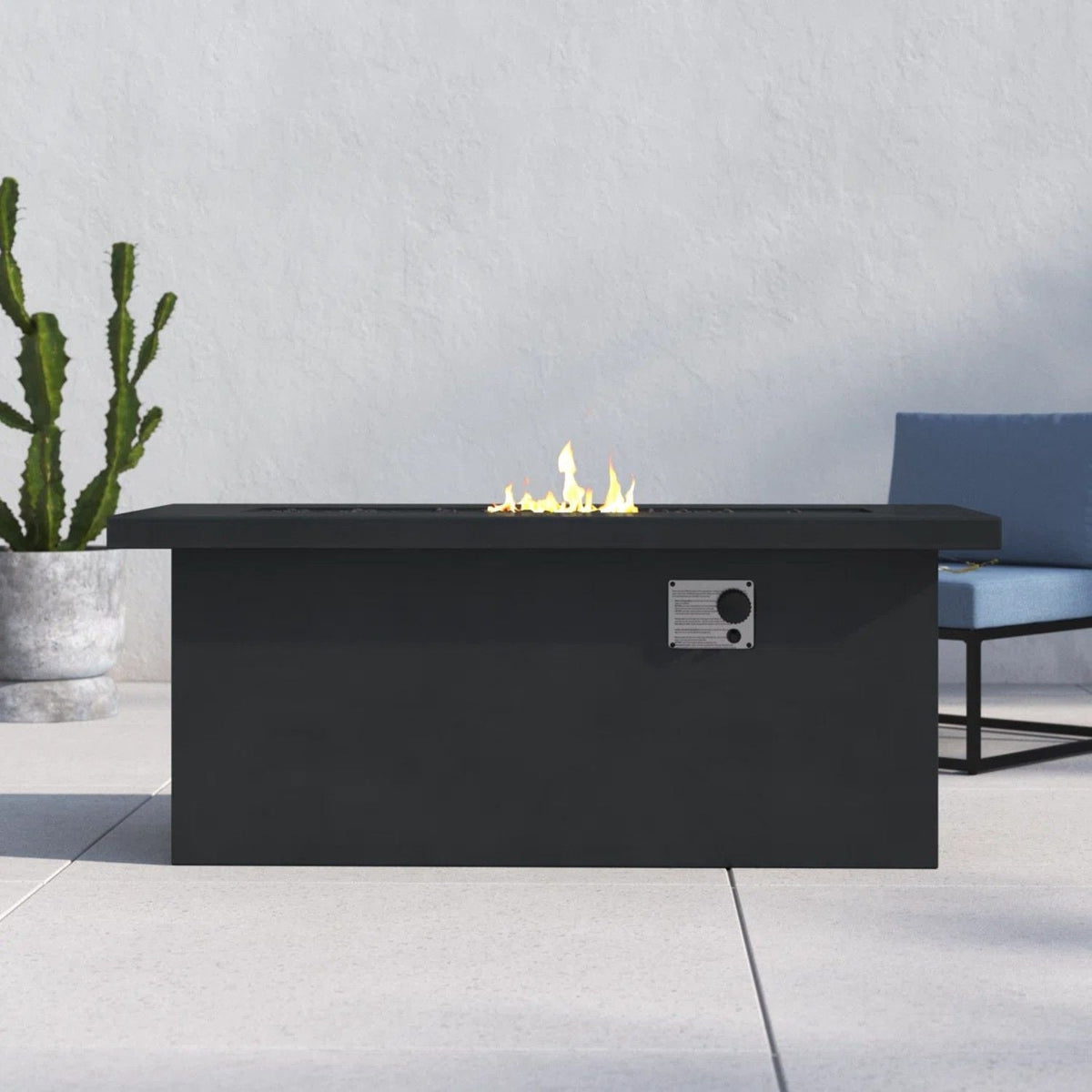 Propane / Gas Outdoor Fire Pit Table Unique Piece Furniture