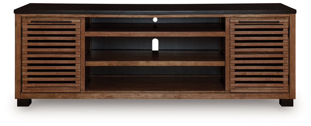 Kallari - TV Stand With Fireplace Option Unique Piece Furniture