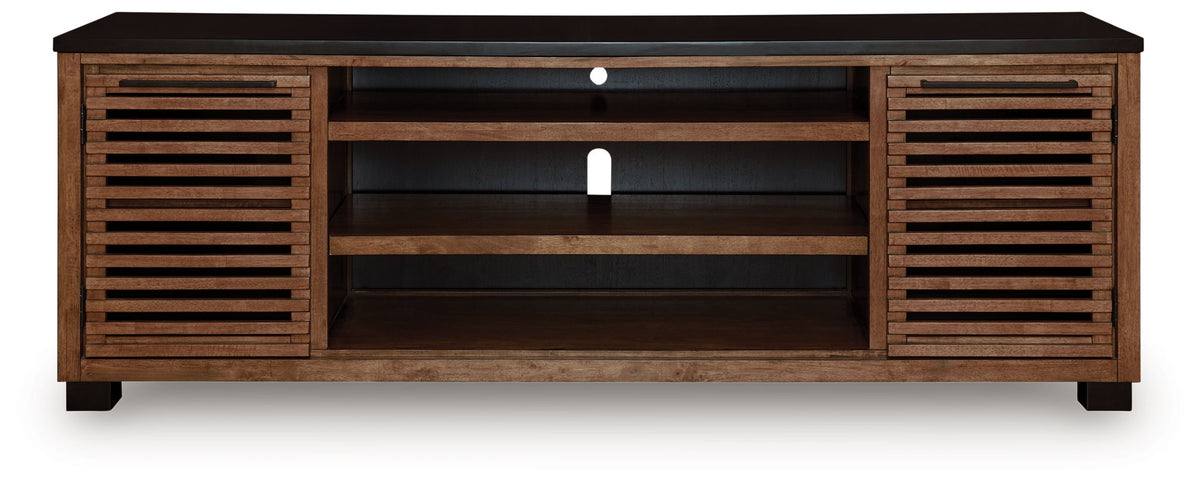 Kallari - TV Stand With Fireplace Option Unique Piece Furniture