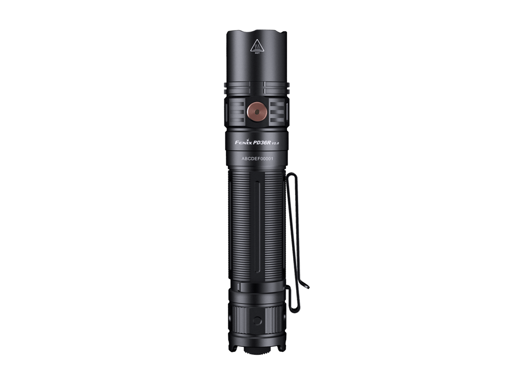 Fenix PD36R V2 Compact Rechargeable Tactical Flashlight - 1700 Lumens Fenix Store