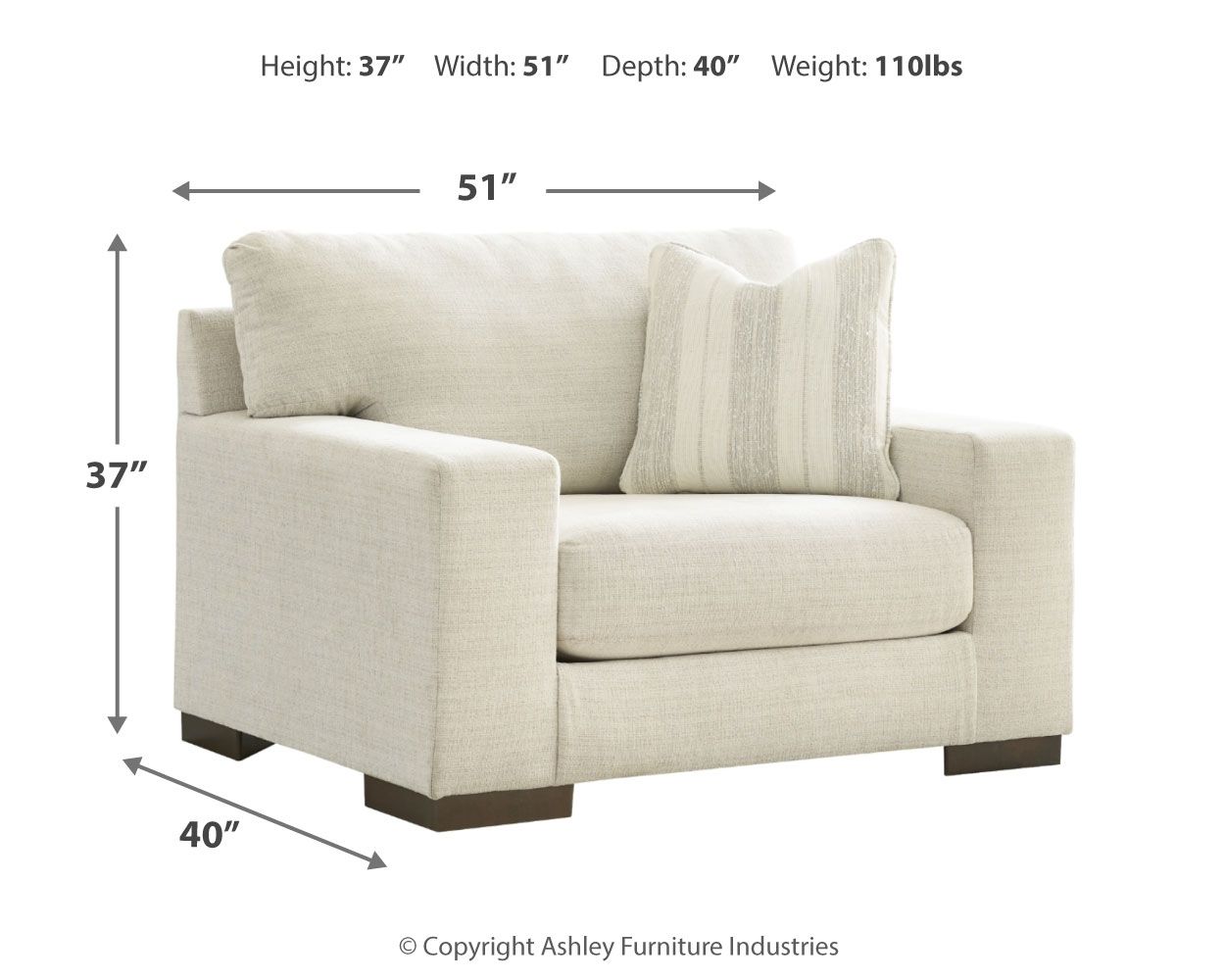 Maggie - Chair And A Half Unique Piece Furniture
