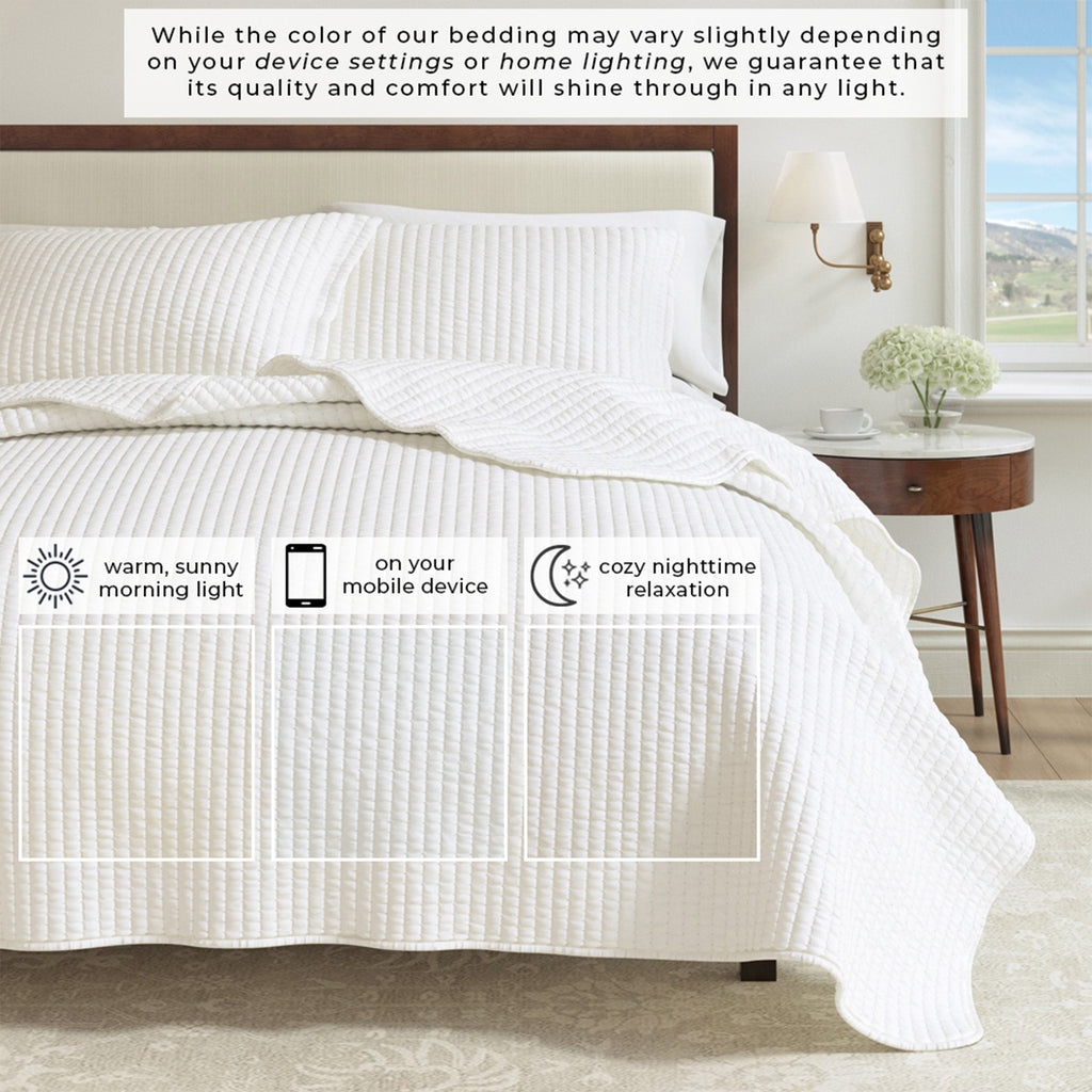 Solid Quilt - Alicia Collection Great Bay Home