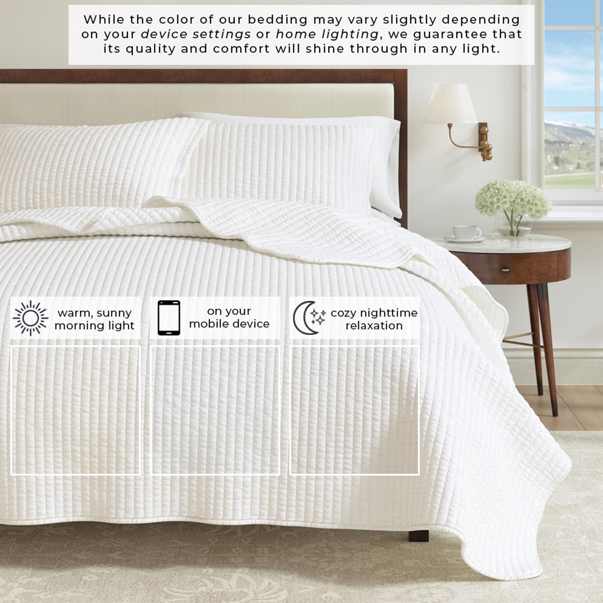 Solid Quilt - Alicia Collection Great Bay Home