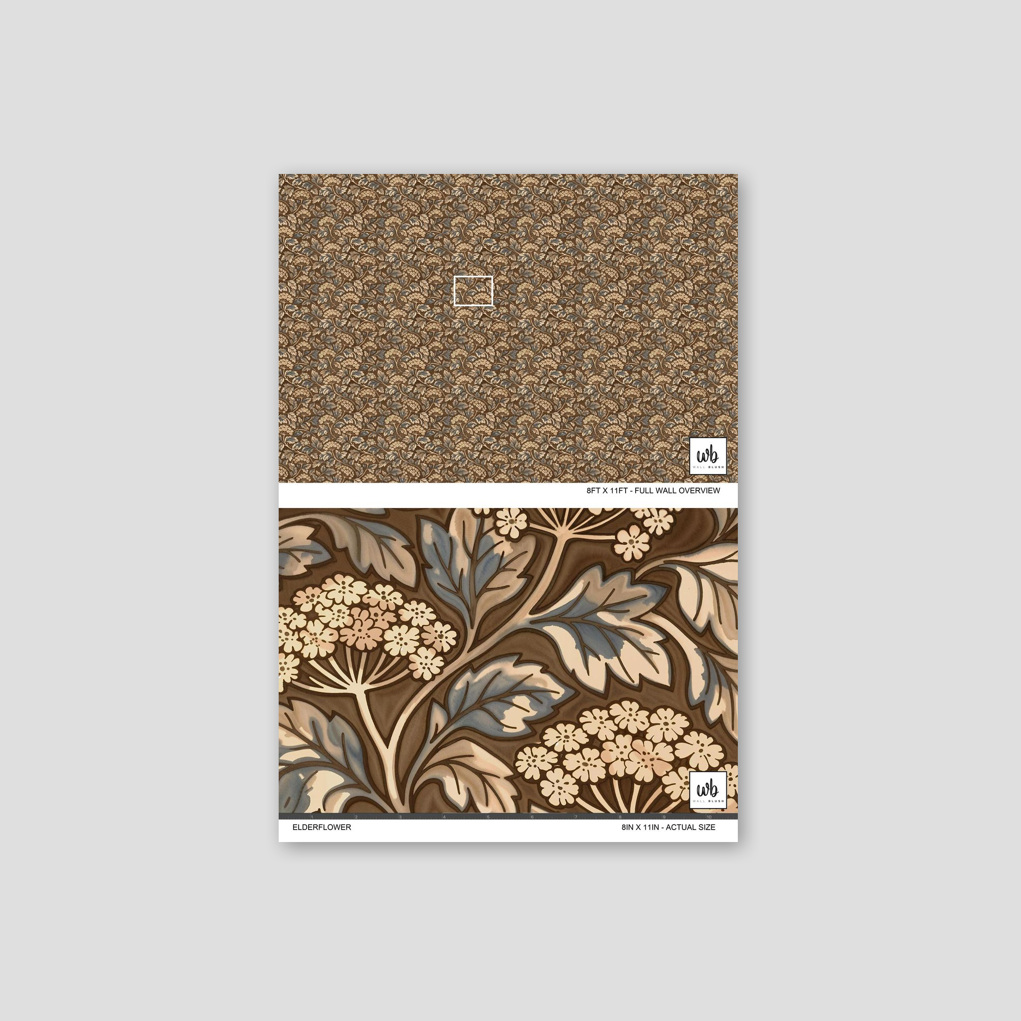 Elderflower Wallpaper WALL BLUSH