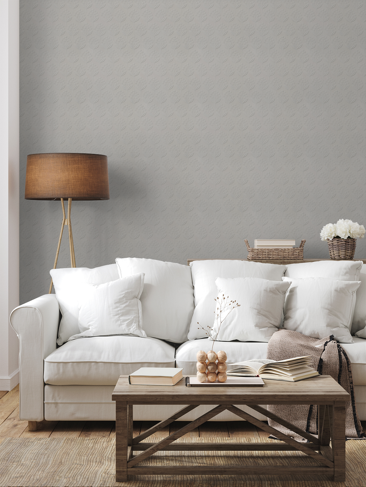 Sweet Alyssum Wallpaper WALL BLUSH