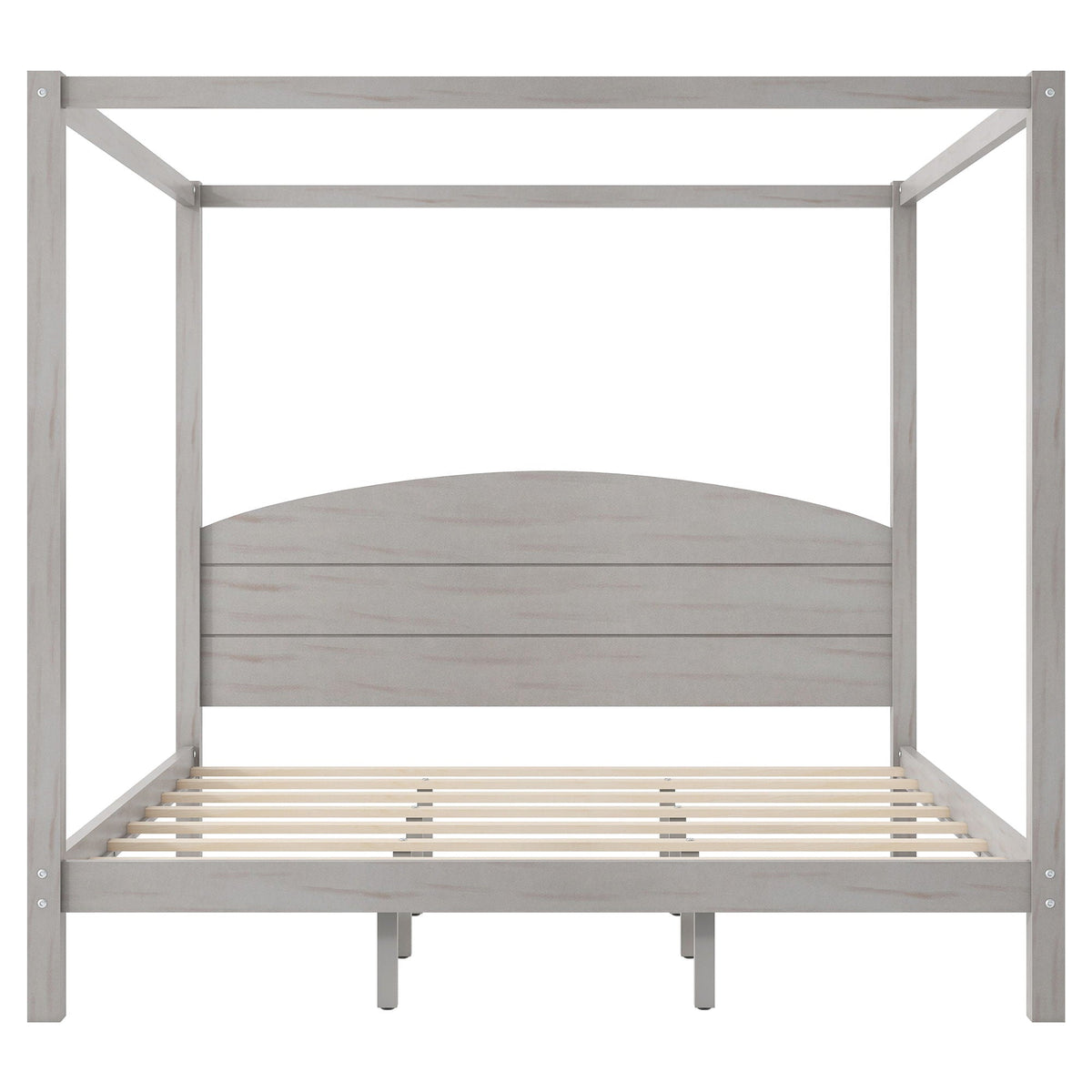 anopy Platform Bed With Headboard And Support Legs Unique Piece Furniture