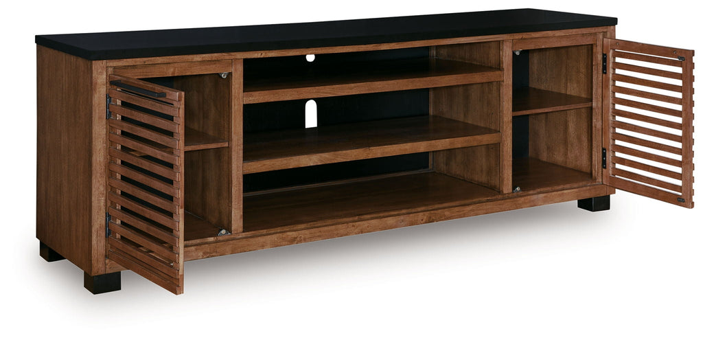 Kallari - TV Stand With Fireplace Option Unique Piece Furniture