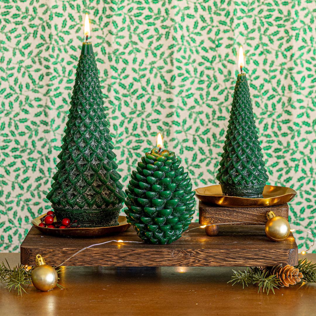 Accent Sculpted Tree Candle Forest Small Branches Designs