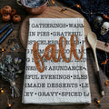 Fall Words Gia Roma