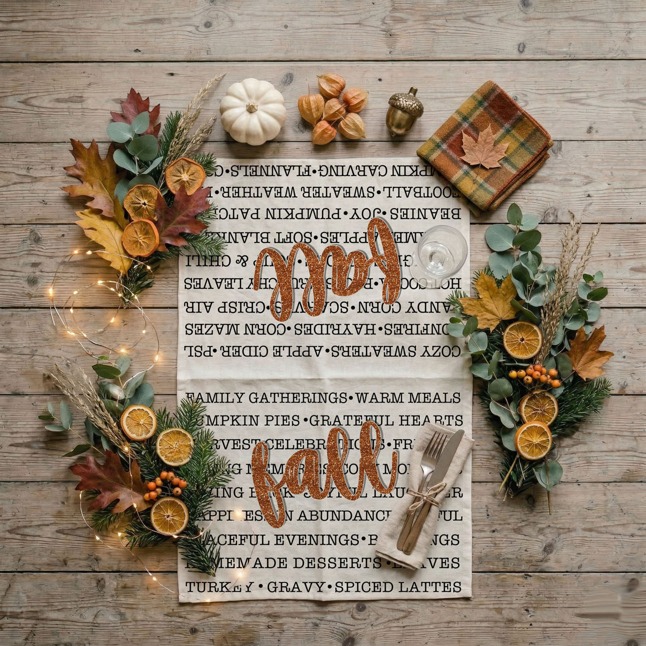 Fall Words Gia Roma