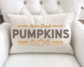 Farm Fresh Pumpkins Pillow Cover 12x20 inch Cotton and Crate