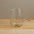 Ruffle Glass Pitcher White Cliff Studio
