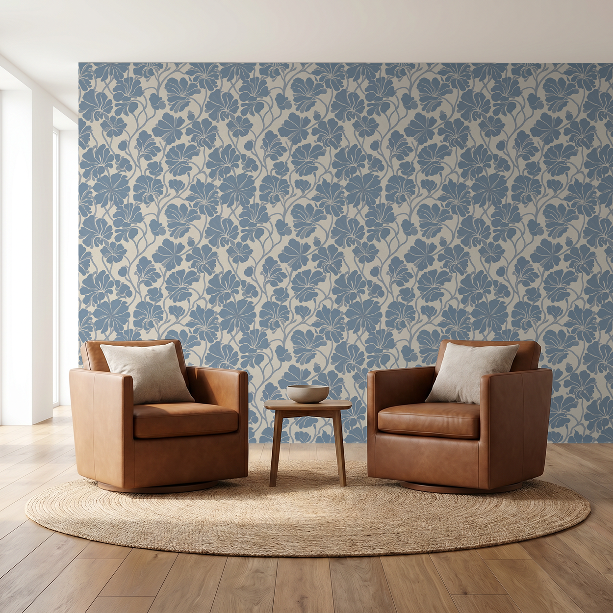 Fleurish Wallpaper WALL BLUSH