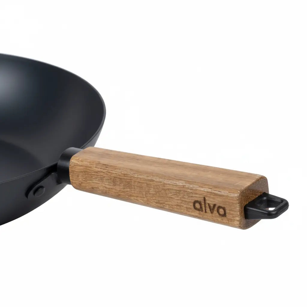 Carbon Steel Wok, 12" Alva Cookware