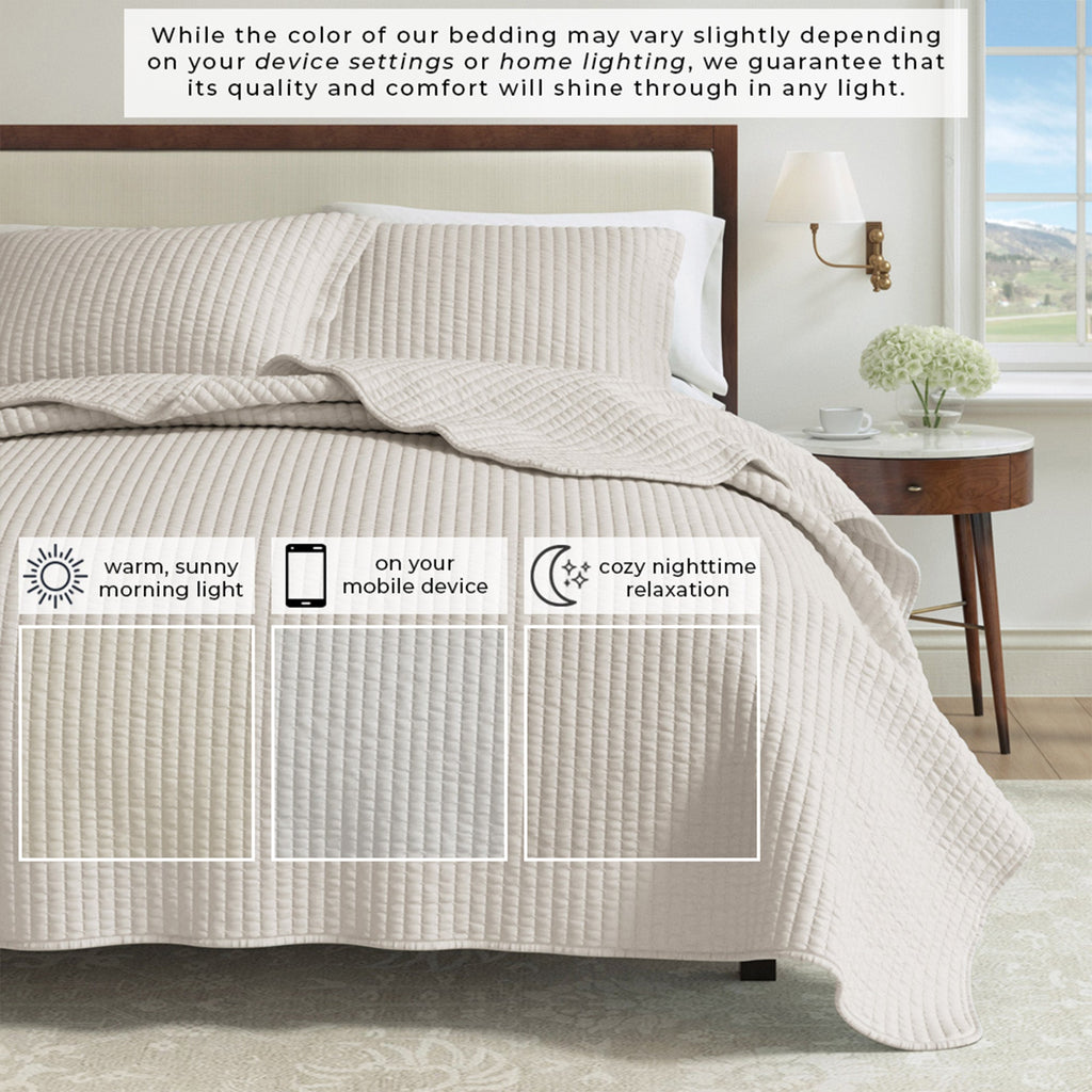 Solid Quilt - Alicia Collection Great Bay Home