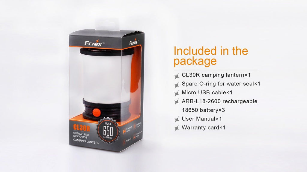 Fenix CL30R LED Camping Lantern Fenix Store