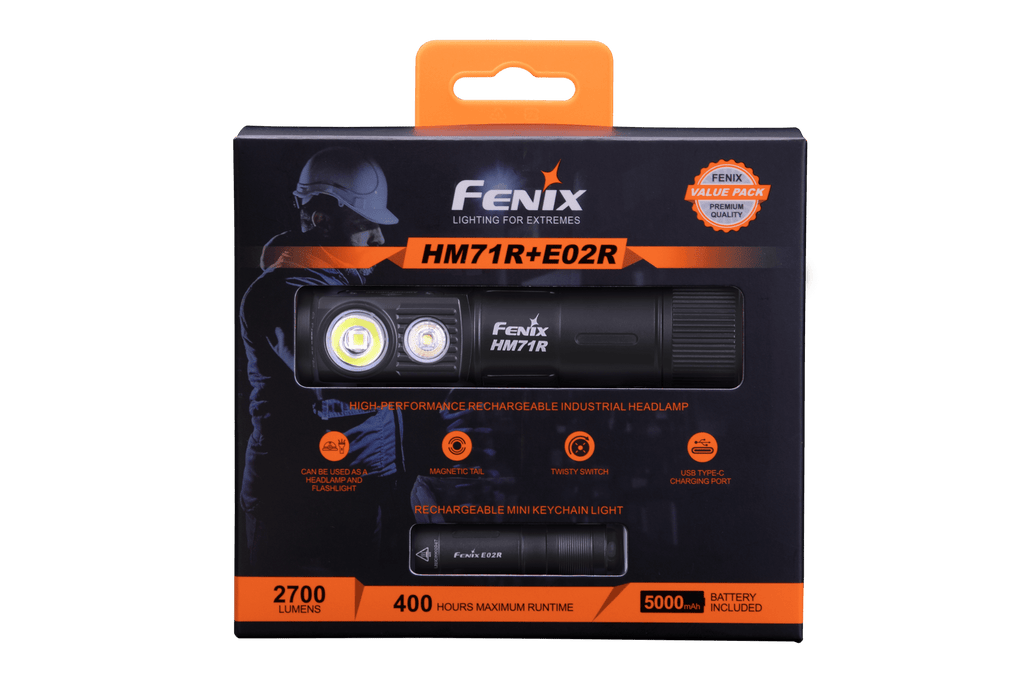 Fenix HM71R Rechargeable Industrial LED Headlamp Fenix Store