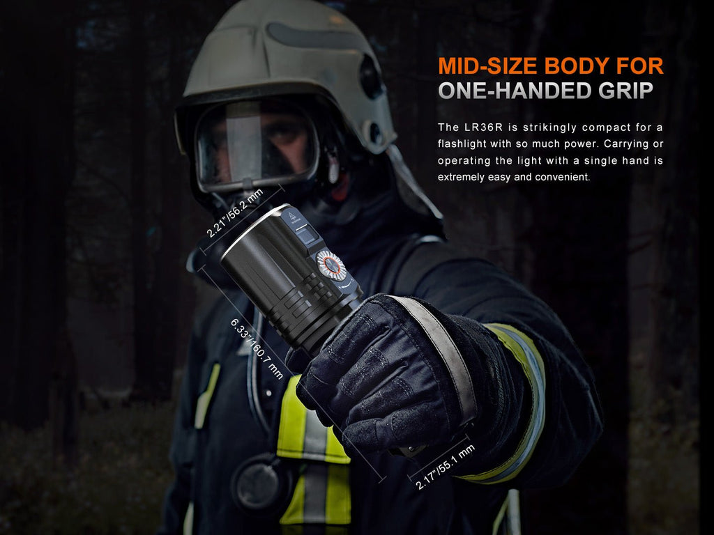 Fenix LR36R White Laser Searching Flashlight Fenix Store