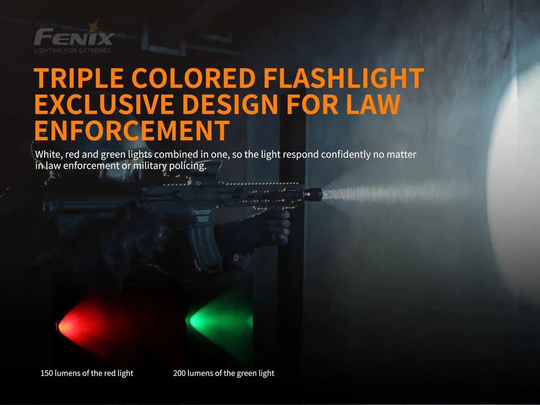 Fenix TK26R Tactical LED Flashlight - 1500 Lumens Fenix Store