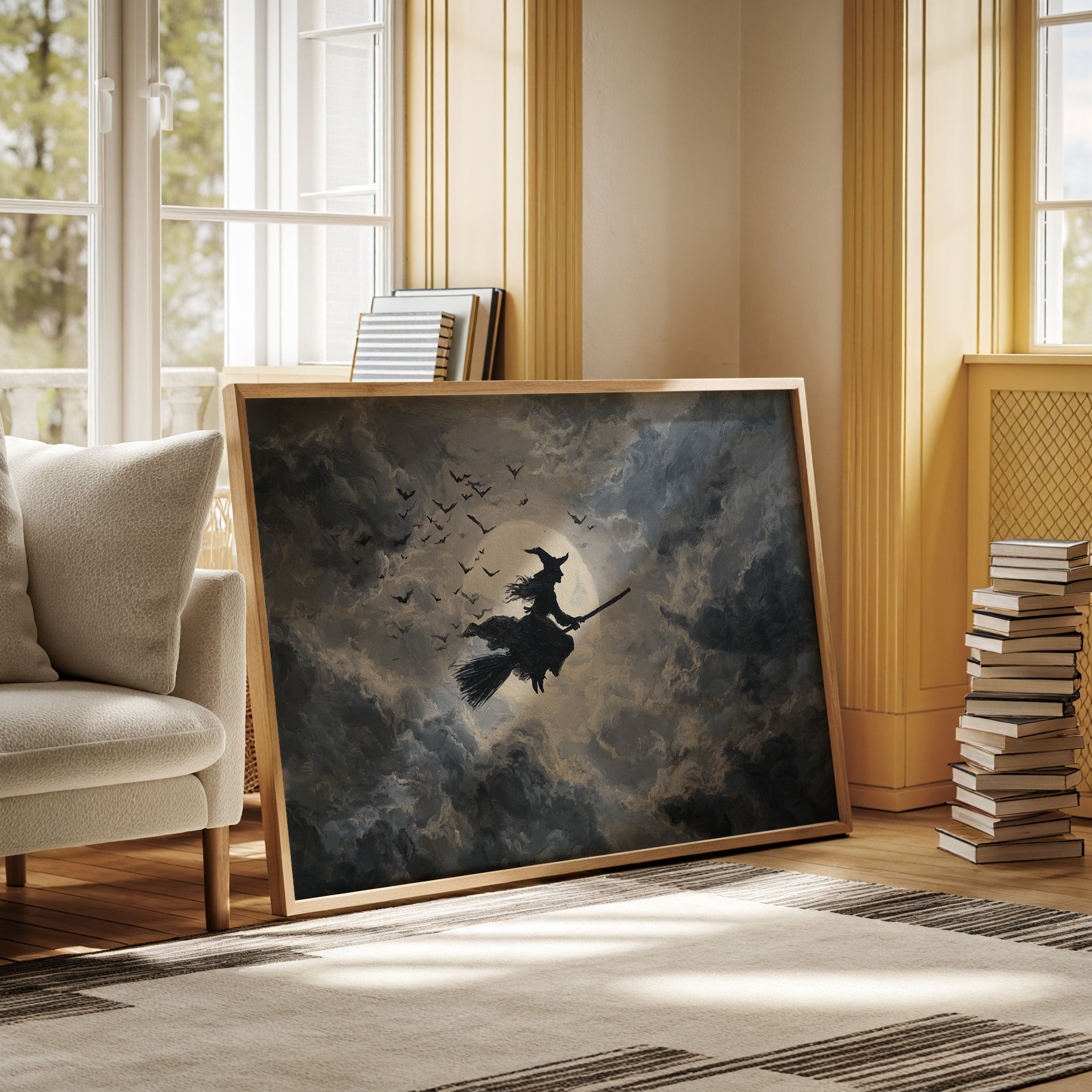 Midnight Flight Under Moonlit Skies Kooly