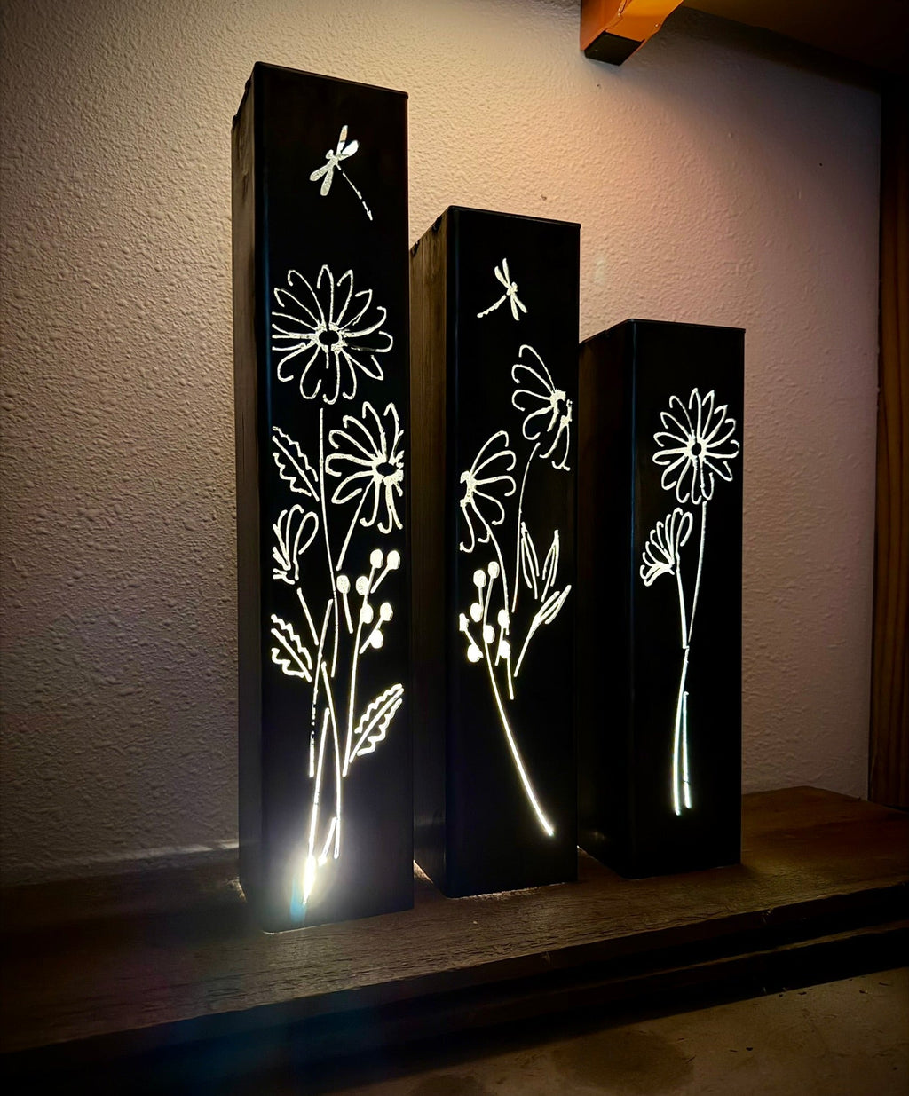 Glowing Daisies Indoor Luminary | Multiple Sizes Northern Forge, LLC
