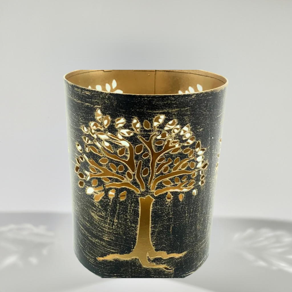 Tree Votive Candle Holder 4.4" Vibhsa