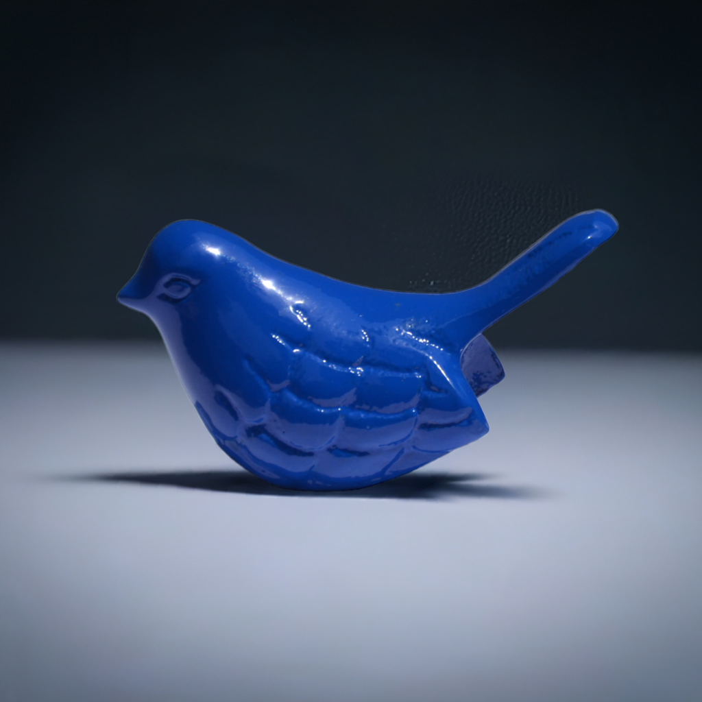 Vibhsa Bird Figurines Symbols of Health & Happiness (Blue) Vibhsa