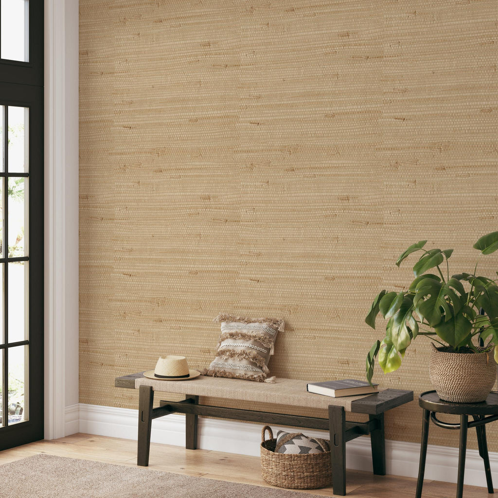 Ida Wallpaper - 10 FT H X 11 FT W LUXE WALL BLUSH