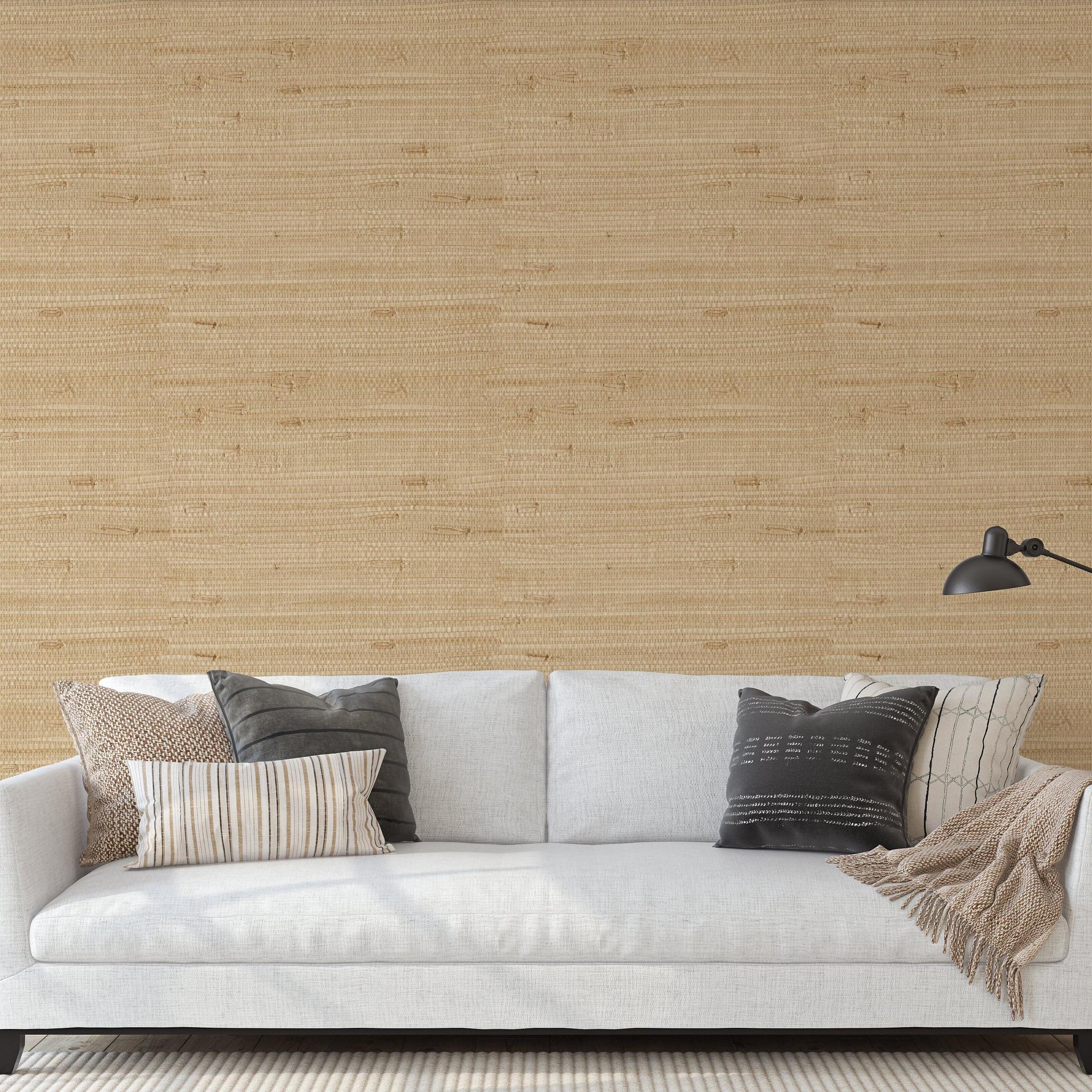 Ida Wallpaper - 10 FT H X 11 FT W LUXE WALL BLUSH