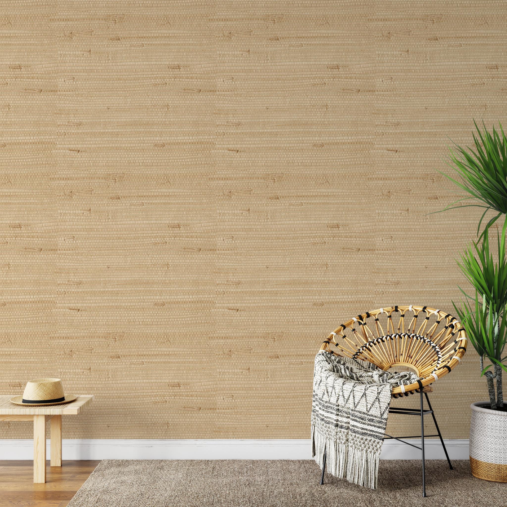 Ida Wallpaper - 10 FT H X 11 FT W LUXE WALL BLUSH