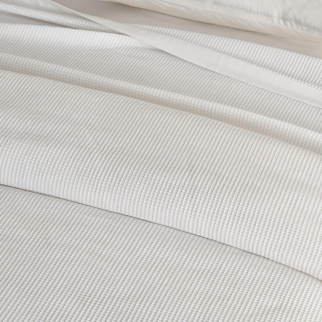 100% Cotton Small Waffle Weave Blanket - Hazel Collection Great Bay Home